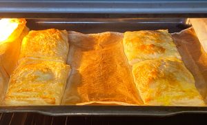 fajita puff pastry pockets